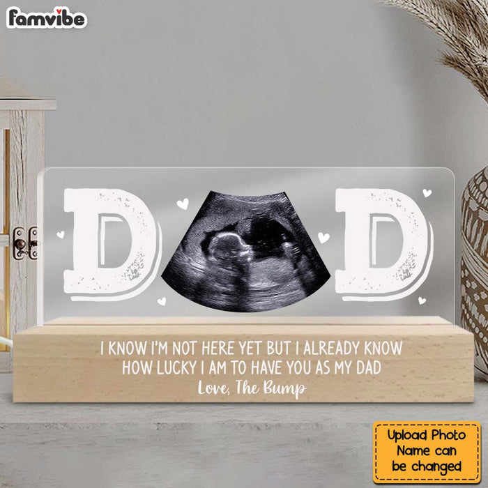Personalized Gift For First Father's Day Acrylic Name Night Light 33310 1