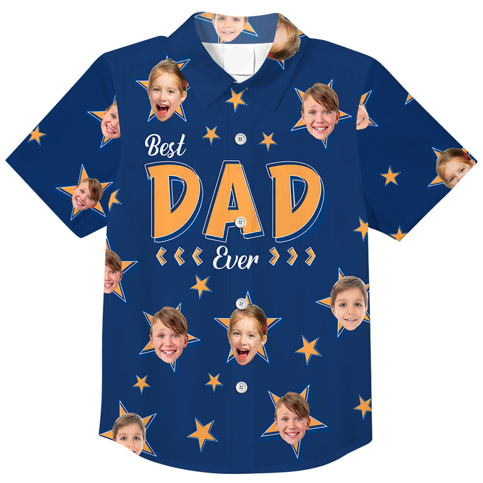 Personalized Gift For Dad Stars Hawaiian Shirt 33311 1