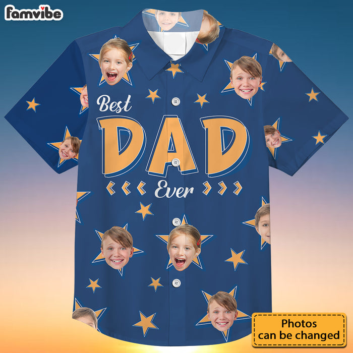 Personalized Gift For Dad Stars Hawaiian Shirt 33311 1