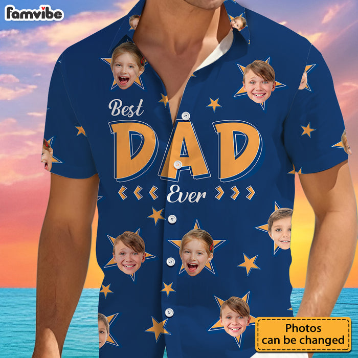 Personalized Gift For Dad Stars Hawaiian Shirt 33311 1