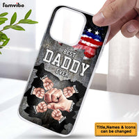 Personalized Gift For Dad Best Dad Ever Clear Phone Case 33316 thumb 1