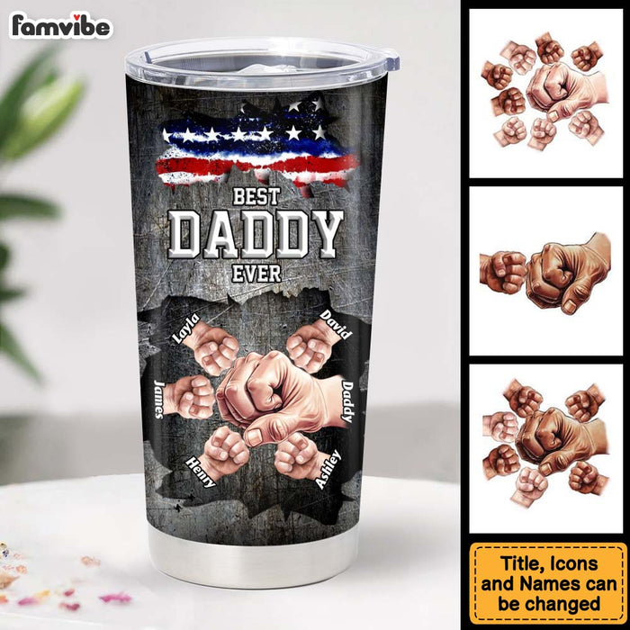Personalized Gift For Dad Best Dad Ever Full Printed Tumbler 33317 1