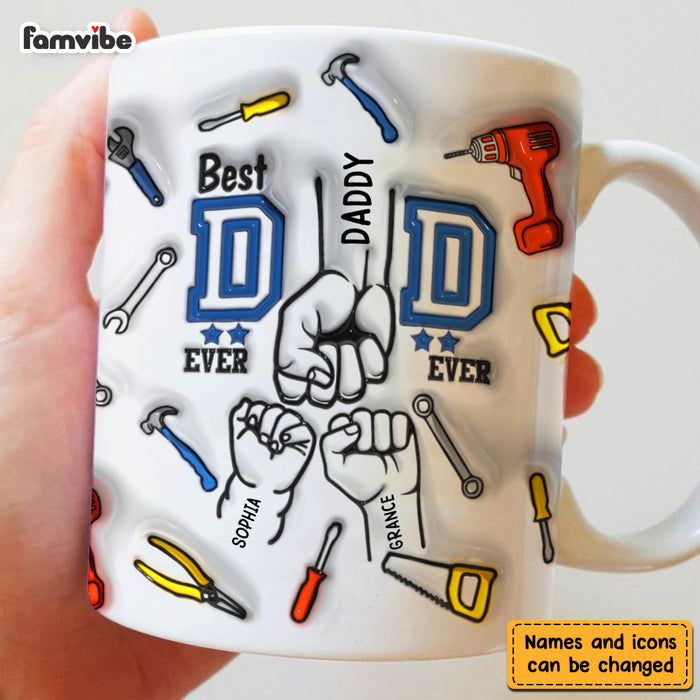 Personalized Gift For Dad 3D Inflated Print Mug 33321 1