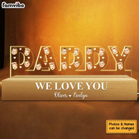 Personalized Daddy We Love You Acrylic Name Night Light 33323 thumb 1