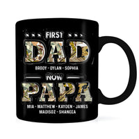 Personalized First Dad Now Papa 3D Inflated Print Mug 33327 thumb 1