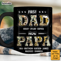 Personalized First Dad Now Papa 3D Inflated Print Mug 33327 thumb 1