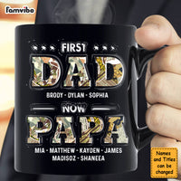 Personalized First Dad Now Papa 3D Inflated Print Mug 33327 thumb 1