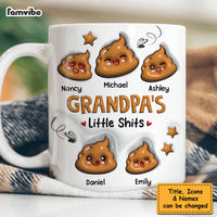 Personalized Gift For Grandpa's Little Sh*t 3D Inflated Print Mug 33328 thumb 1