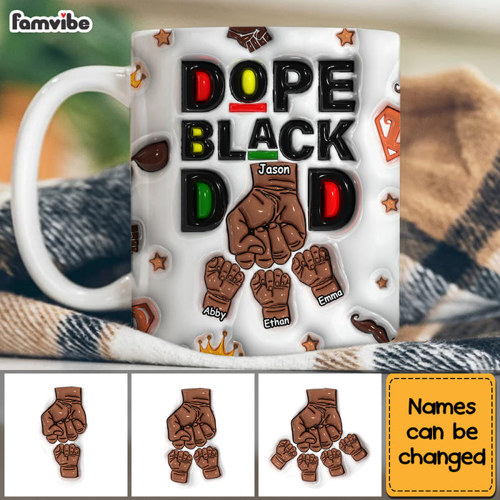 Personalized Gift For Black Dad Mug 33329 1