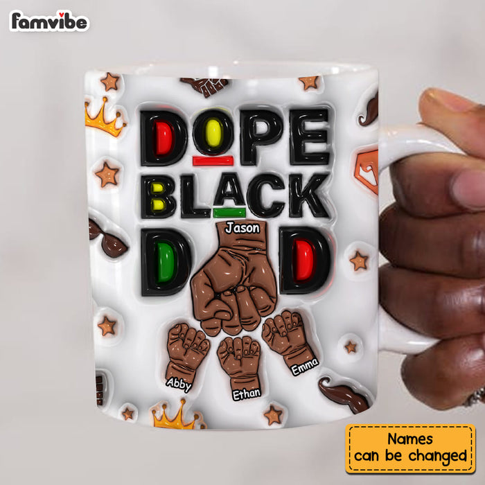 Personalized Gift For Black Dad Mug 33329 1