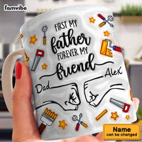 Personalized Gift For Dad 3D Inflated Effect Mug 33331 thumb 1