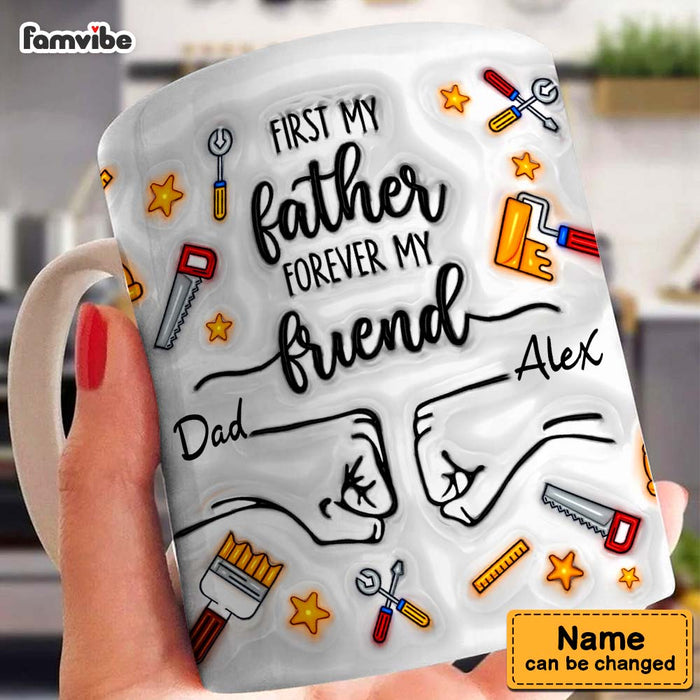 Personalized Gift For Dad 3D Inflated Effect Mug 33331 1