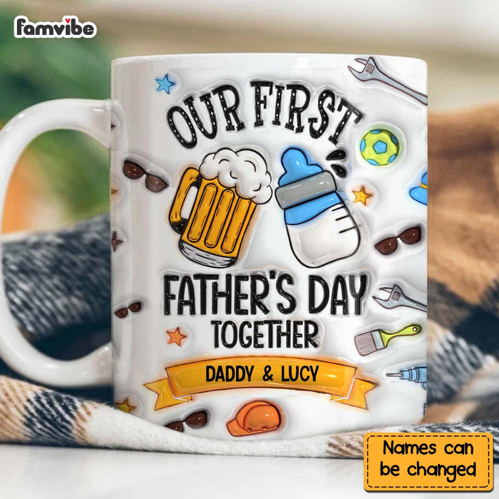 Personalized Gift For First Father Day Mug 33334 1