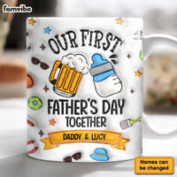 Personalized Gift For First Father Day Mug 33334 thumb 1