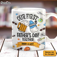 Personalized Gift For First Father Day Mug 33334 thumb 1