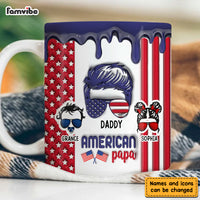 Personalized Gift For Daddy 3D Inflated Print Mug 33336 thumb 1