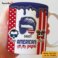 Personalized Gift For Daddy 3D Inflated Print Mug 33336 thumb 1