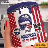Personalized Gift For Daddy 3D Inflated Print Mug 33336 thumb 1