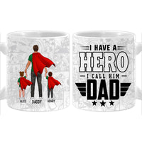 Personalized Gifts For Dad Hero Dad Mug 33337 thumb 1