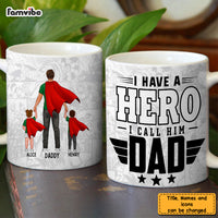 Personalized Gifts For Dad Hero Dad Mug 33337 thumb 1