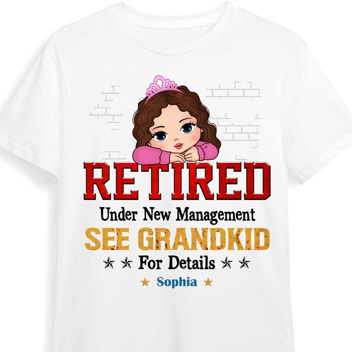 Personalized Gift For Grandpa Retired Under New Management Shirt - Hoodie - Sweatshirt 33338 1