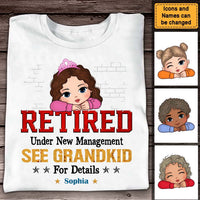 Personalized Gift For Grandpa Retired Under New Management Shirt - Hoodie - Sweatshirt 33338 thumb 1