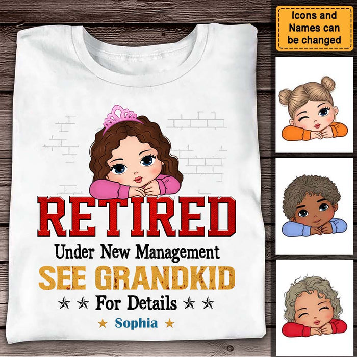 Personalized Gift For Grandpa Retired Under New Management Shirt - Hoodie - Sweatshirt 33338 1