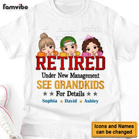 Personalized Gift For Grandpa Retired Under New Management Shirt - Hoodie - Sweatshirt 33338 thumb 1