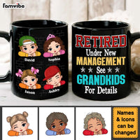 Personalized Gift For Grandpa Retired Under New Management Mug 33341 thumb 1