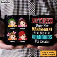 Personalized Gift For Grandpa Retired Under New Management Mug 33341 thumb 1