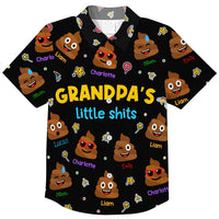 Personalized Funny Gift For Dad Grandpa Little Sh*t Hawaiian Shirt 33342 thumb 1