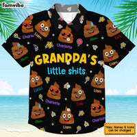 Personalized Funny Gift For Dad Grandpa Little Sh*t Hawaiian Shirt 33342 thumb 1