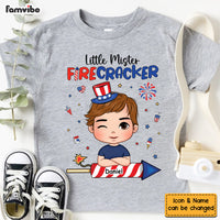 Personalized Gift For Grandson Little Fire Cracker Kid T Shirt - Kid Hoodie - Kid Sweatshirt 33346 thumb 1