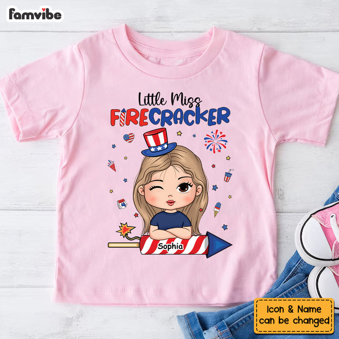 Personalized Gift For Grandson Little Fire Cracker Kid T Shirt - Kid Hoodie - Kid Sweatshirt 33346 1