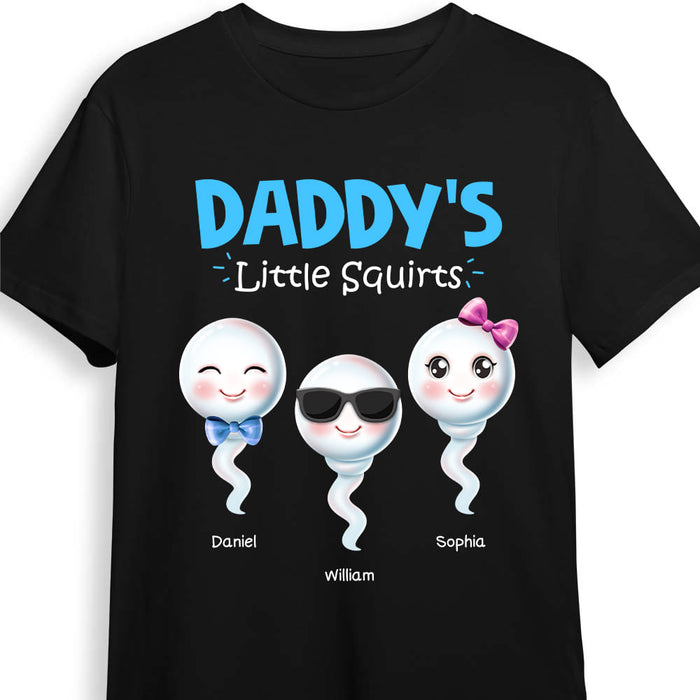 Personalized Gift For Dad's Little Squirts Funny Shirt - Hoodie - Sweatshirt 33351 1
