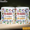 Personalized Gift For Grandpa Word Art 3D Inflated Mug 33359 1