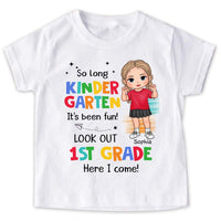 Personalized Back To School Gift For Grandkid Look Out Here I Come Kid T Shirt - Kid Hoodie - Kid Sweatshirt 33365 thumb 1