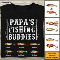 Personalized Gif For Grandpa Fishing Buddies Shirt - Hoodie - Sweatshirt 33374 thumb 1