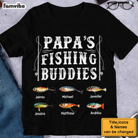 Personalized Gif For Grandpa Fishing Buddies Shirt - Hoodie - Sweatshirt 33374 thumb 1