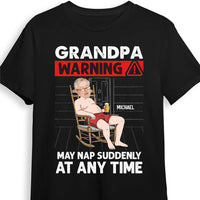 Personalized For Grandpa Warning  For Details  Shirt - Hoodie - Sweatshirt 33378 thumb 1