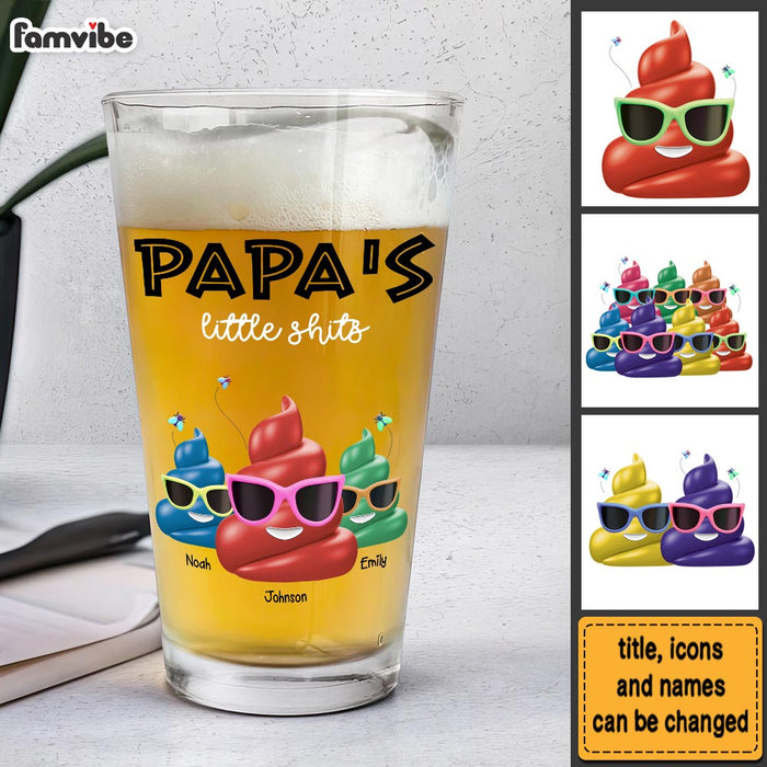Personalized Gift For Grandpa Funny Beer Glass 33381 1