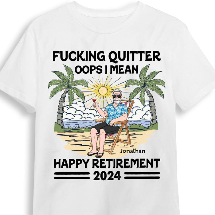Personalized For Dad Oops I Mean Happy Retirement Shirt 33382 1