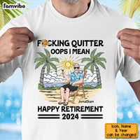 Personalized For Dad Oops I Mean Happy Retirement Shirt 33382 thumb 1