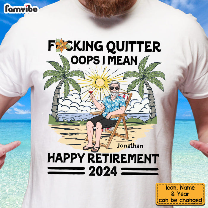 Personalized For Dad Oops I Mean Happy Retirement Shirt 33382 1