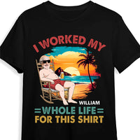 Personalized Gift Retired Working My Whole Life Shirt - Hoodie - Sweatshirt 33385 thumb 1