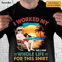 Personalized Gift Retired Working My Whole Life Shirt - Hoodie - Sweatshirt 33385 thumb 1