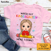 Personalized Gift For Grandkid Back To School Kid T Shirt, Pre K T-shirt, Watch Out Kindergarten Here I Come School Shirt, Kindergarten Shirt, Back To School Shirt School shirt 1