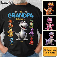 Personalized Gift For Grandpa Dinosaur Funny Shirt - Hoodie - Sweatshirt 33389 thumb 1