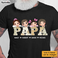 Personalized Gift For Papa and Dad Vintage Map Shirt - Hoodie - Sweatshirt 33390 thumb 1