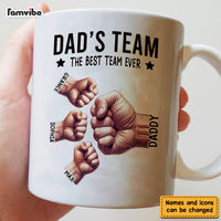 Personalized Gift For Dad Dad's Team Ever Mug 33406 thumb 1